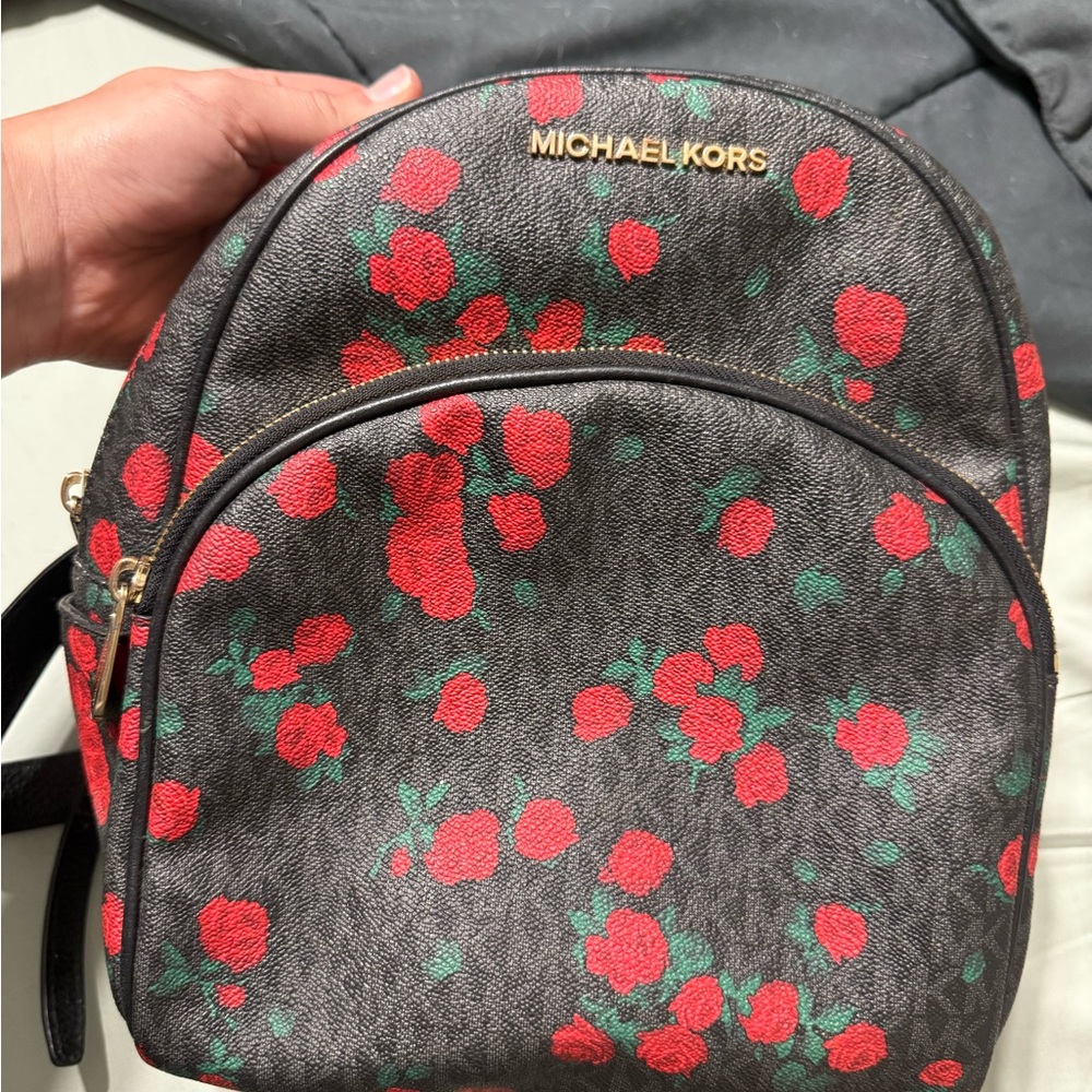Michael Kors Floral Backpack